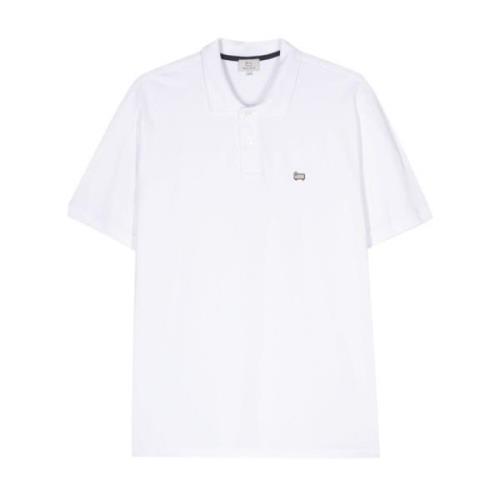 Polo Shirts Woolrich , White , Heren