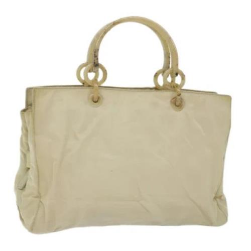 Pre-owned Fabric handbags Prada Vintage , Beige , Dames