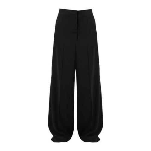 Wide Trousers Pinko , Black , Dames