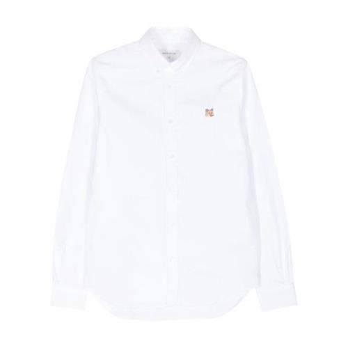 Shirts Maison Kitsuné , White , Heren