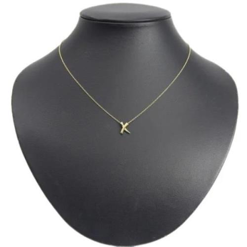 Pre-owned Yellow Gold necklaces Tiffany & Co. Pre-owned , Yellow , Dam...