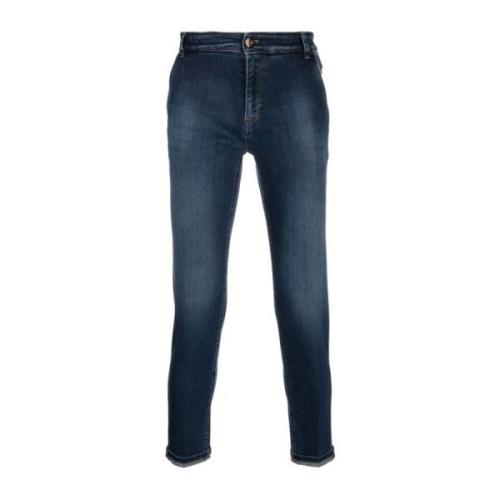 Slim-fit Denim Jeans PT Torino , Blue , Heren
