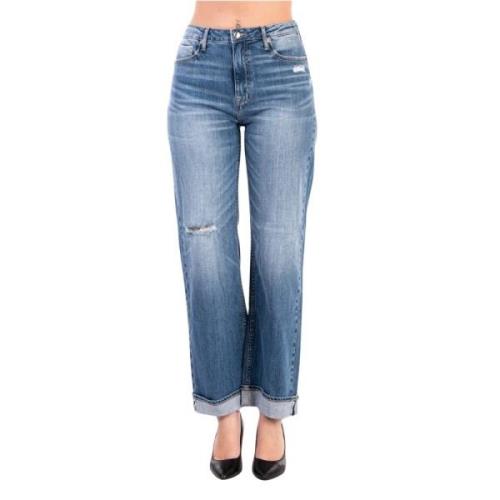 Jeans MET , Blue , Dames