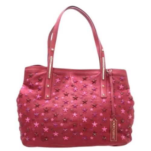 Pre-owned Leather totes Jimmy Choo Pre-owned , Pink , Dames