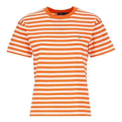 T-Shirts Ralph Lauren , Orange , Dames