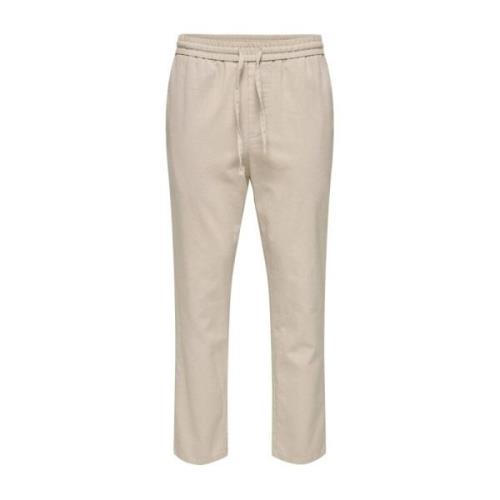 Chinos Only & Sons , Beige , Heren