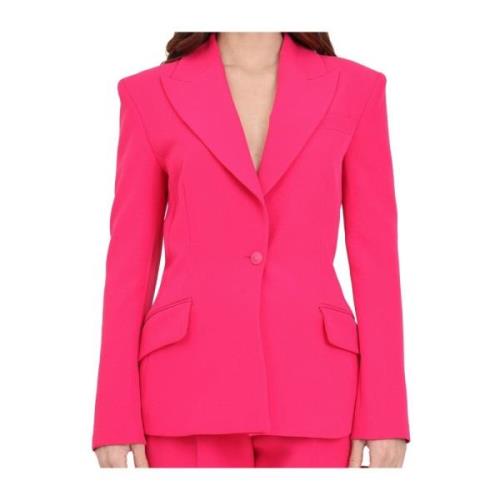 Fuchsia Blazer voor Vrouwen Versace Jeans Couture , Pink , Dames