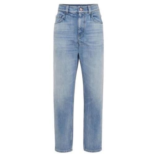 Loose-fit Jeans Brunello Cucinelli , Blue , Dames