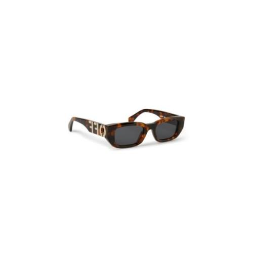 Sunglasses Off White , Brown , Unisex