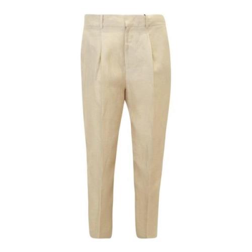 Trousers PT Torino , Beige , Dames