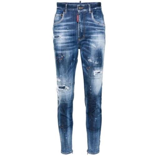 Slim-fit Jeans Dsquared2 , Blue , Dames