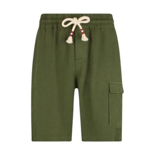 Militaire Bermuda Shorts MC2 Saint Barth , Green , Heren