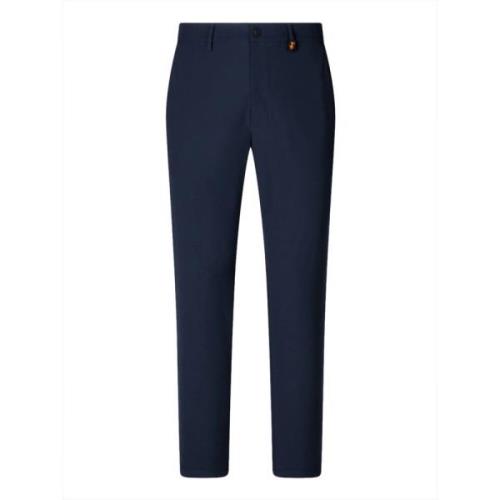 Blauwe Chino Broek Save The Duck , Blue , Heren