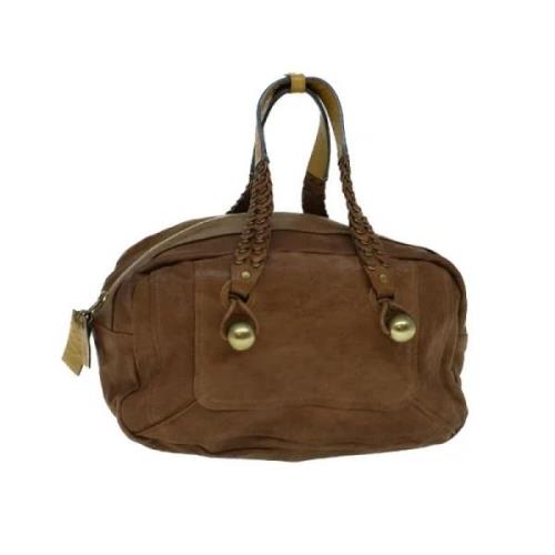 Pre-owned Leather shoulder-bags Chloé Pre-owned , Brown , Dames