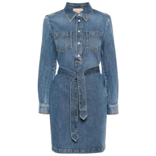 Shirt Dresses Gucci , Blue , Dames