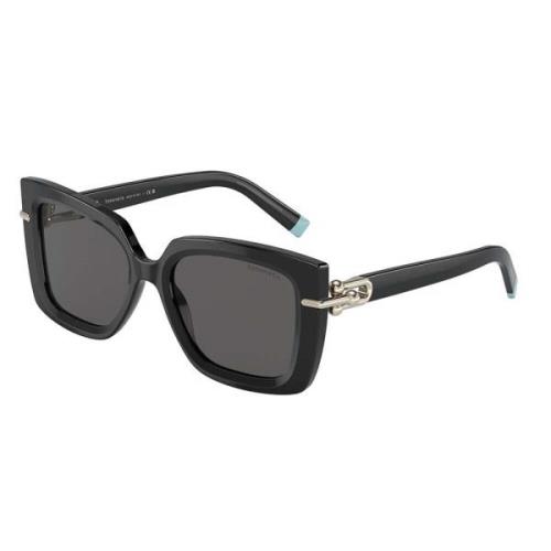 Black/Dark Grey Sunglasses TF 4201 Tiffany , Black , Dames
