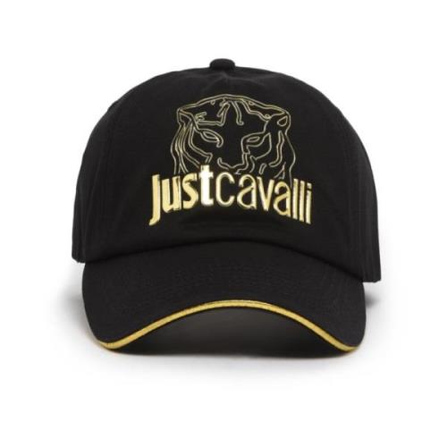 Caps Just Cavalli , Black , Heren