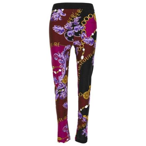 Stijlvolle MultiColour Leggings voor Vrouwen Versace Jeans Couture , M...