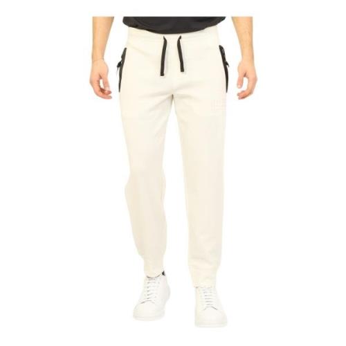 Witte Jogger Sweatpants met Elastische Taille Armani Exchange , White ...