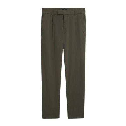 Straight Trousers Cinque , Green , Heren