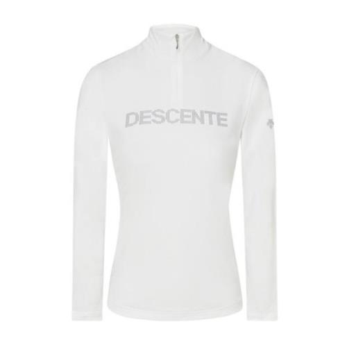 Long Sleeve Tops Descente , White , Dames