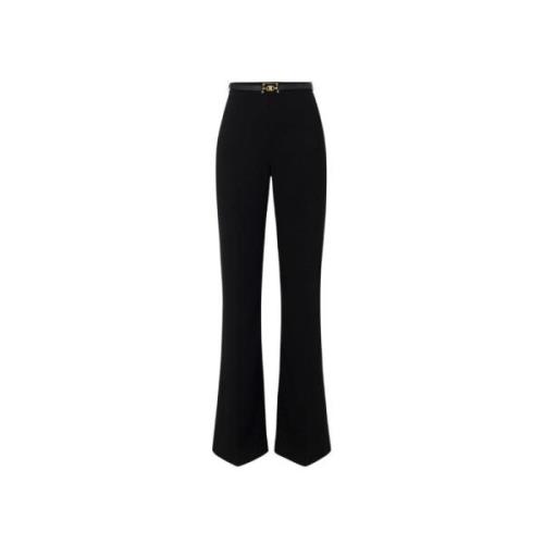 Trousers Elisabetta Franchi , Black , Dames