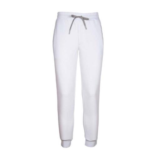 Witte Katoenen Sweatpants met Grijze Details People of Shibuya , White...