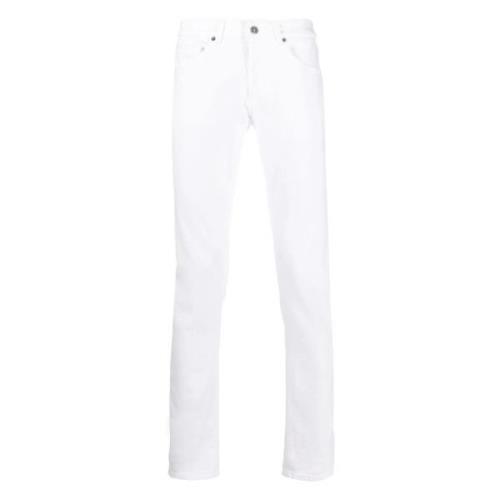 Slim-fit Jeans Dondup , White , Heren