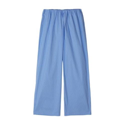 Wide Trousers Stylein , Blue , Dames