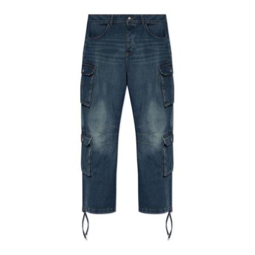 Cargo jeans Misbhv , Blue , Heren