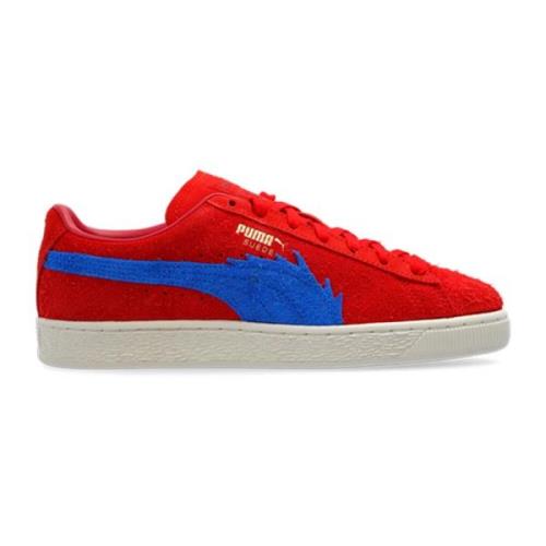 Suede X ONE Piece sneakers Puma , Red , Heren