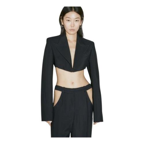 Suits Mugler , Black , Dames