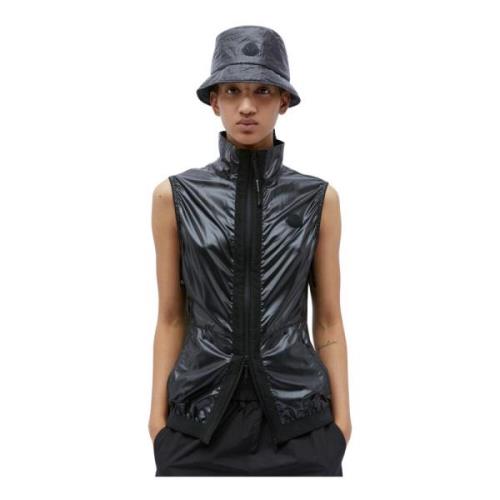 Vests Moncler , Black , Dames