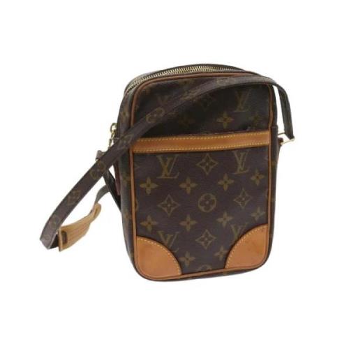 Pre-owned Canvas louis-vuitton-bags Louis Vuitton Vintage , Brown , Da...