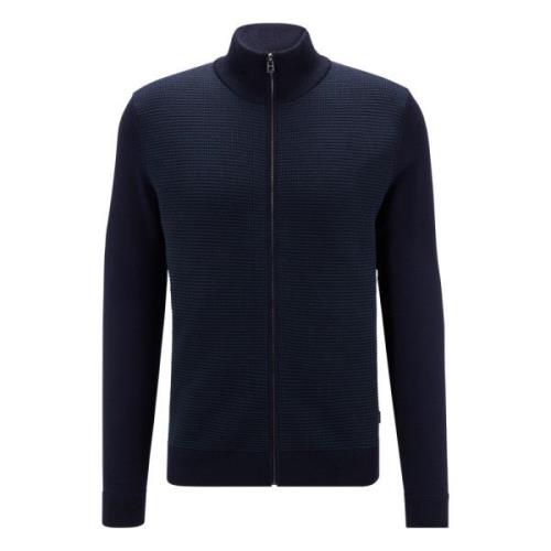 Stijlvolle Cardigan Hugo Boss , Blue , Heren