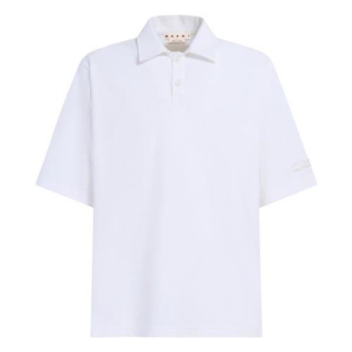 Polo Shirts Marni , White , Heren