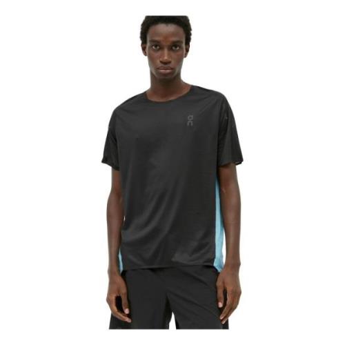 T-Shirts On Running , Black , Heren