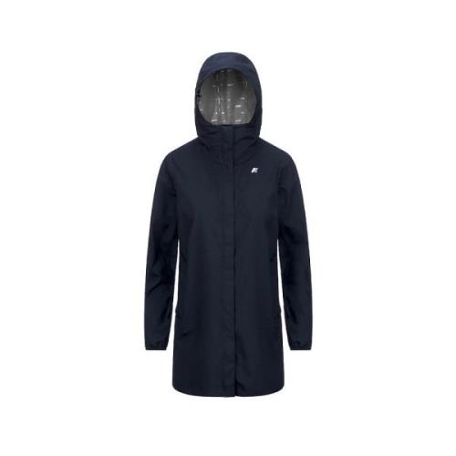 Winter Jackets K-Way , Blue , Dames