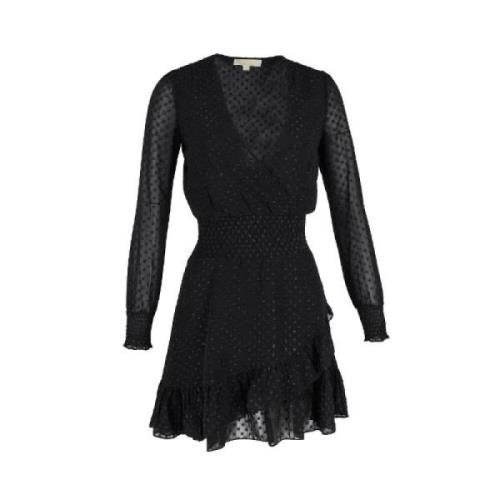 Pre-owned Polyester dresses Michael Kors Pre-owned , Black , Dames