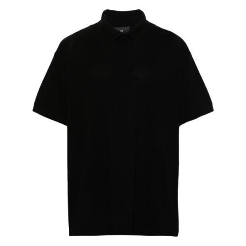 Klassieke Polo Shirt Y-3 , Black , Heren