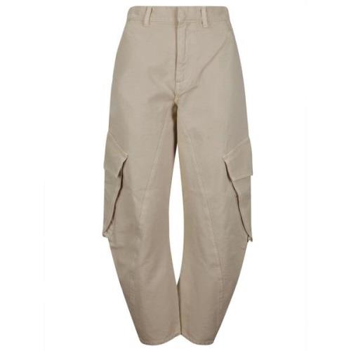 Wide Trousers JW Anderson , White , Dames