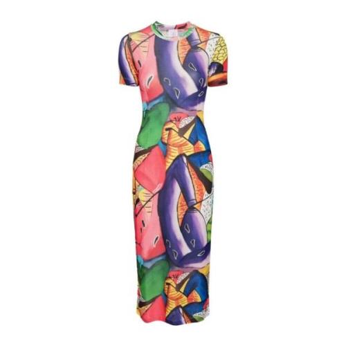 Maxi Dresses Stella Jean , Multicolor , Dames