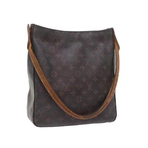 Pre-owned Canvas louis-vuitton-bags Louis Vuitton Vintage , Brown , Da...