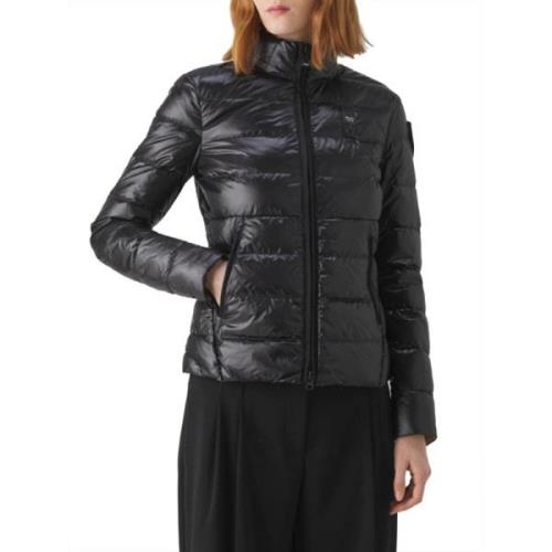 Zwarte Pufferjas Blauer , Black , Dames