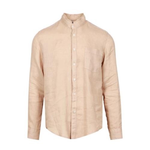 Casual Shirts Mauro Grifoni , Beige , Heren