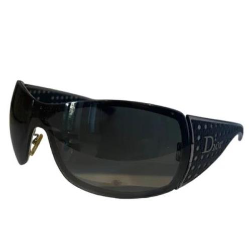 Pre-owned Plastic sunglasses Dior Vintage , Black , Dames