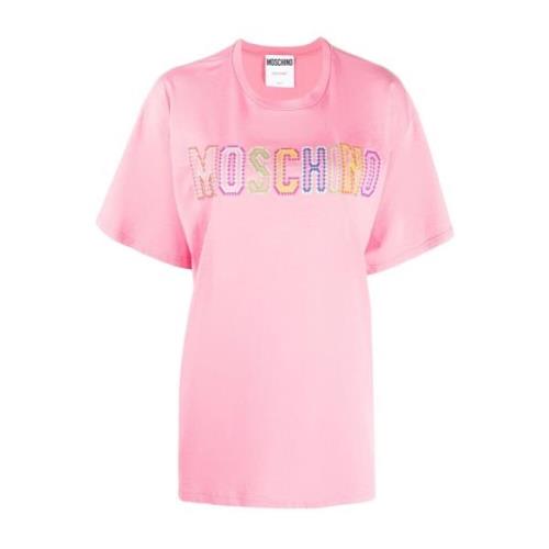 T-Shirts Moschino , Pink , Dames
