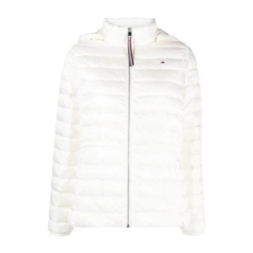 Down Jackets Tommy Hilfiger , White , Dames