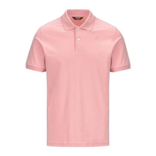 Polo Shirts K-Way , Pink , Heren