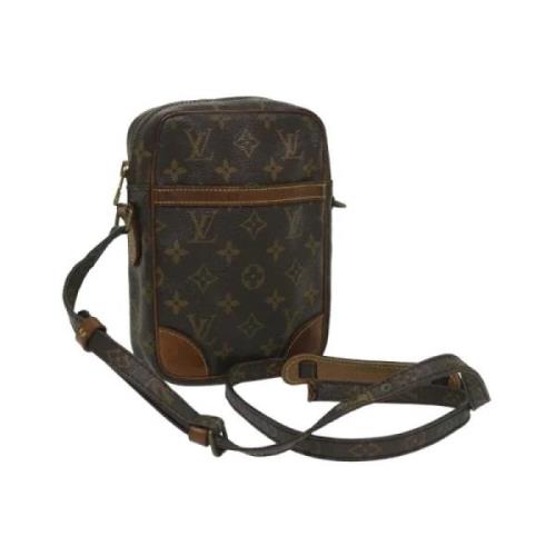 Pre-owned Canvas louis-vuitton-bags Louis Vuitton Vintage , Brown , Da...